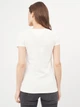 Футболка хлопковая женская Tommy Hilfiger 9563.3 L Бежевая - изображение 2