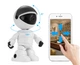 Видеоняня цифровая поворотная с датчиком звука и движения панорама 320° Robot WIFI 2MP FullHD 1080p White - изображение 5
