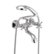 Смеситель для ванны HAIBA ZEUS 142 EURO двухвентильный хром HB0835 - изображение 1