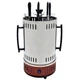 Электрошашлычница Domotec BBQ MS-7783, красная - изображение 1