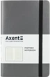 Записная книга Axent Partner Soft 125х195 мм в клетку 96 листов Серая (8206-15-A) - изображение 2