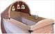 Детская кровать манеж Caretero Grande 2016 Brown - изображение 3