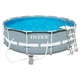 Каркасний басейн Intex 26716 (99*366 см., об'єм: 8592 л., картриджний фільтр-насос 2006 л/год, драбина, серія: Prism Frame) - изображение 2