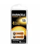 Батарейки для слуховых аппаратов Duracell HA 13 6 шт - изображение 1