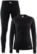 Комплект термобелья спортивный Craft Baselayer Set Woman 1905331 3XL Черный (7318572840461) - изображение 1