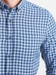 Чоловіча сорочка LC Waikiki в білу та блакитну клітку 4XL Синя ( LCWShirt-1533-1) - зображення 4