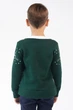 Різдвяний світшот для хлопчика Олені Green 116 UKRS-6614Х UkrGlamour - изображение 3