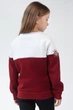 Різдвяний світшот для дівчинки Сніжинка Burgundy 152 UKRS-6615D UkrGlamour - изображение 5