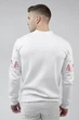 Різдвяний чоловічий світшот з Оленями White XXL UKRS-9917 UkrGlamour - изображение 4