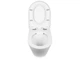 Унитаз NEWARC Life Rimless 9823W-M с сиденьем Soft Close дюропласт белый матовый (9823W-M) - изображение 3