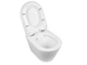 Унитаз NEWARC Life Rimless 9823W-M с сиденьем Soft Close дюропласт белый матовый (9823W-M) - изображение 5