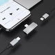 Перехідник Hoco LS24 Dual Lightning Converter (Сталевий) - изображение 7