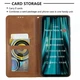Чехол-книжка с кармашками UniCase Geometric Pattern для Xiaomi Redmi Note 8 Pro - Coffee - изображение 7