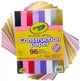 Кольоровий папір Crayola 96 аркушів, 8 кольорів - зображення 1