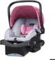 Детское автокресло Evenflo LiteMax серо-розовое от 1,8 до 15,8 кг 032884193905 - зображення 2
