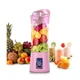 Блендер чашка Розовый Juice Cup Fruits USB - зображення 1