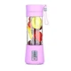 Блендер чашка Розовый Juice Cup Fruits USB - зображення 2