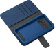 Чехол-книжка для смартфона 2Е Silk Touch для 6-6.5" универсальный Denim Blue (2E-UNI-6-6.5-HDST-DBL) - изображение 2