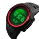 Мужские часы Skmei Amigo 1251 Красные - изображение 9