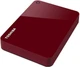 Накопичувач зовнішній HDD 2.5" USB 4.0 TB Toshiba Canvio Advance Red (HDTC940ER3CA) - зображення 4