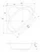 Ванна акриловая CERSANIT VENUS S301-013 150x150 + ножки PW02/PW01/S906-001/PW04/PW06/PW011 - изображение 6