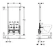 Инсталляция для биде Geberit Duofix 111.520.00.1 - изображение 2