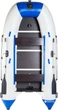 Лодка Aqua-Storm stk-400E Бело-синяя - изображение 1