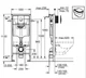 Инсталляция GROHE Rapid SL 38721001 + звукоизолирующая прокладка 37131000 - изображение 7