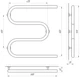 Полотенцесушитель водяной LARIS Змеевик 30 PC3 600х600 G1/2" - изображение 4