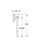 Полотенцедержатель GROHE Essentials 40365001 - изображение 6