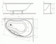 Ванна акриловая KOLO PROMISE 170х110 (XWA3270000) правосторонняя + ножки SN8/SN7 - изображение 3