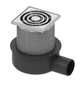 Трап для душа TECEdrainpoint S 50 3601050 без фланца с сифоном и решеткой - изображение 1