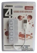 Хаб USB 2.0 4-х портовий Lapara LA-SLED4 White (LA-SLED4 White) - зображення 2