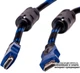 Кабель PowerPlant HDMI - HDMI 3 м, Gold Plated, v1.4, Nylon Double ferrites (KD00AS1202) - зображення 1
