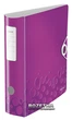 Папка-регистратор Leitz Active WOW А4 75 мм Фиолетовая (11060062) - изображение 1