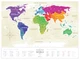 Скретч-карта світу 1DEA.me Travel Map Gold Ukr (GWUA) - изображение 4