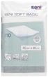 Одноразовые пеленки Seni Soft Basic 60х60 см 10 шт (5900516692452) - изображение 1