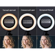 Кільцева LED лампа 16 см селфи кільце для блогера - зображення 2