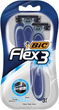Набір бритв без змінних катриджів BIC Flex 3 3 шт (3086123363786) - зображення 1
