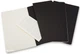 Блокнот Moleskine Cahier 13 х 21 см 80 страниц в клетку Черный 3 шт (9788883704963) - изображение 3