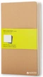 Блокнот Moleskine Cahier 13 х 21 см 80 страниц без линовки Бежевый 3 шт (9788883705007) - изображение 1