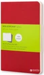 Блокнот Moleskine Cahier 13 х 21 см 80 страниц без линовки Бордовый 3 шт (9788862931038) - изображение 1