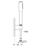 Душевой гарнитур GROHE Euphoria Cosmopolitan Stick 27369000 - изображение 4