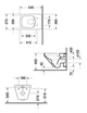 Унітаз підвісний DURAVIT Rimless DuraStyle 2551090000 без сидіння - зображення 5