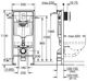 Инсталляция GROHE Rapid SL 38772001 + кнопка смыва Skate Cosmopolitan 38732000 - изображение 4