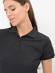 Поло женское Fruit of the loom Lady-Fit 65/35 Polo 063212036 L Черное (5000000001156) - изображение 4