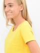 Футболка хлопковая женская Fruit of the loom Valueweight Ladies 061372034 XS Желтая (5000000005130) - изображение 4