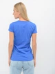 Футболка хлопковая женская Fruit of the loom Valueweight Ladies 061372051 S Синяя (5000000005659) - изображение 2