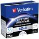 Диск BD Verbatim 25Gb 4x Jewel Case 5шт M-Disc Archival Media (43823) - изображение 2