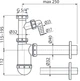 Сифон для раковини ALCA PLAST A43P (8594045933543) - зображення 2